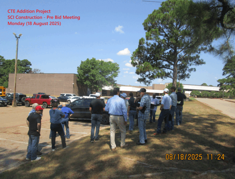 CTE Pre bid meeting pic 1